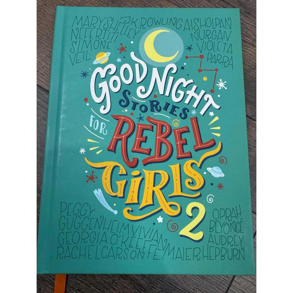 Goodnight Stories for Rebel Girls 2 Hardcover Book Elena Favilli Gift Girls